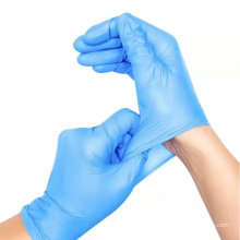 Disposable Food Grade Nitrile/Vinyl Blend Powder Free Gloves